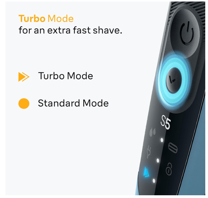 Braun Series 5 Electric Shaver 52-A1820SI Azure