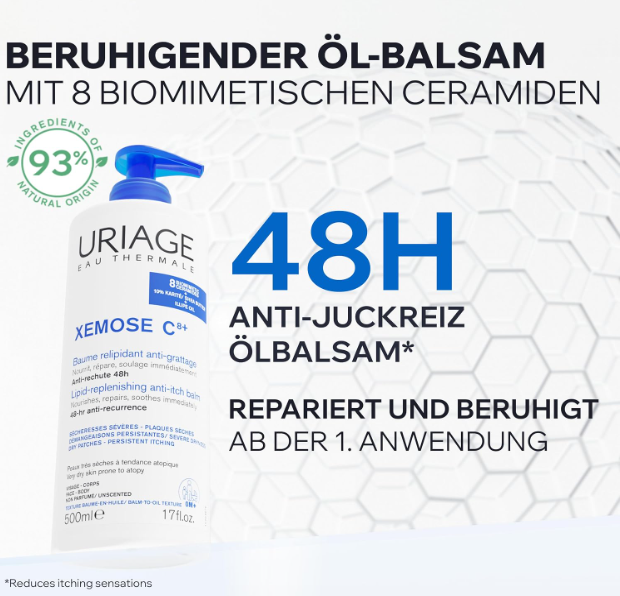 Uriage Xemose C8+ Anti-Itching Balm 500ml