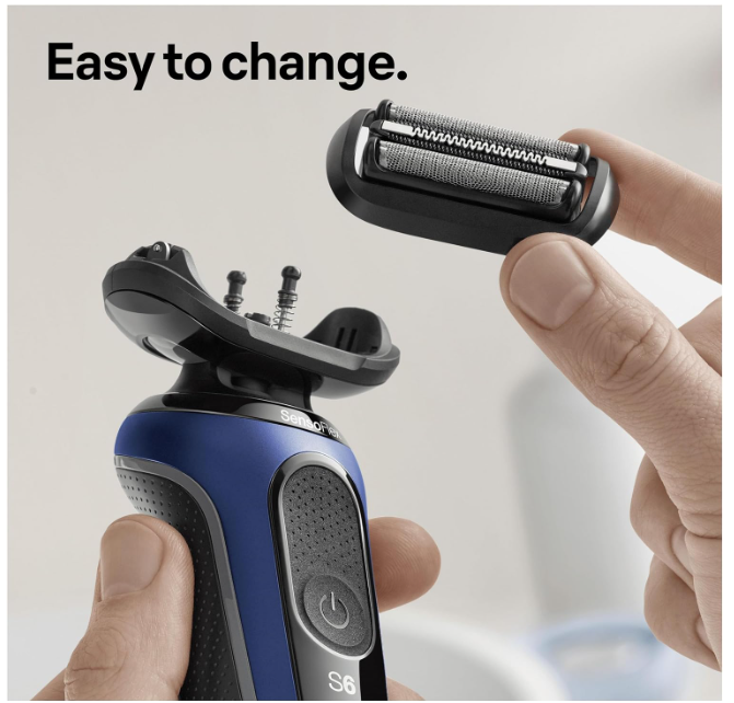 Braun Series 5 Electric Shaver ORIGINAL Replacement Head Black