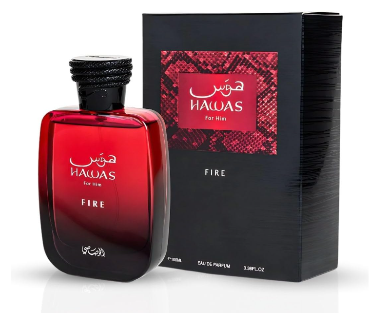 Rasasi Hawas Fire Eau De Parfum For Him 100ml