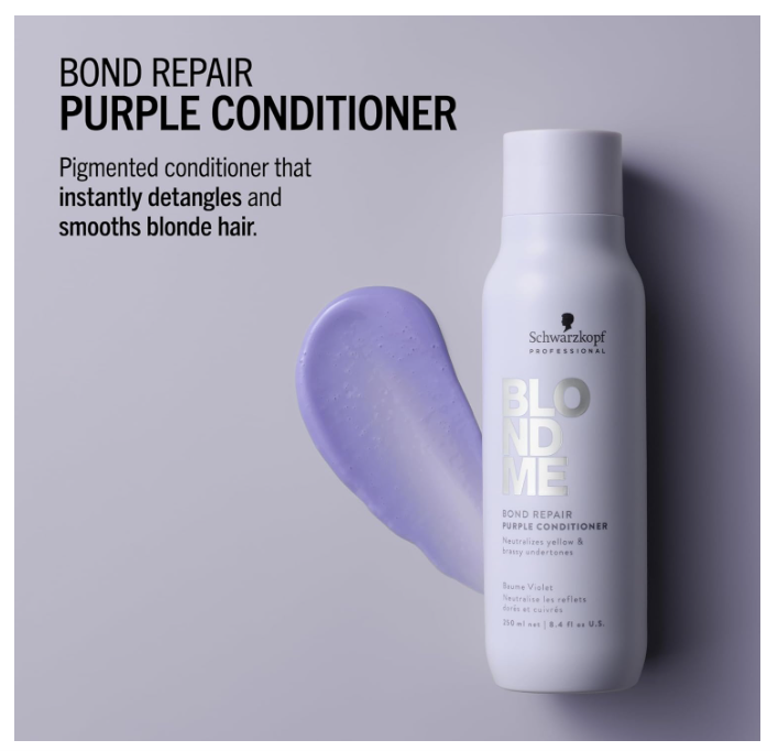 BlondMe Bond Repair Purple Conditioner 250ml