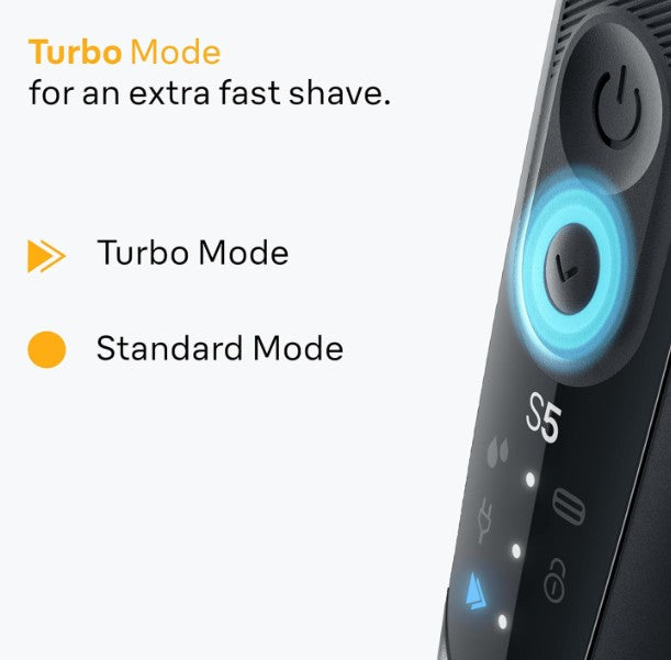 Braun Series 5 Electric Shaver Model 52-B1600S Blue