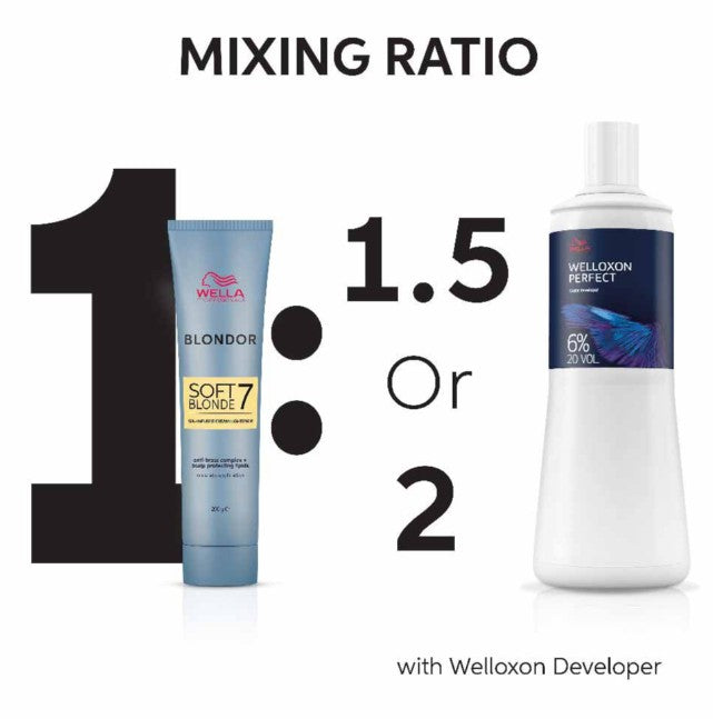 Wella Professionals Blondor Soft Blonde Cream 7 200g