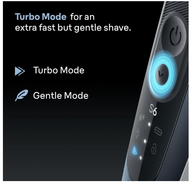 Braun Series 6 Electric Shaver 62-G1200SI Grey
