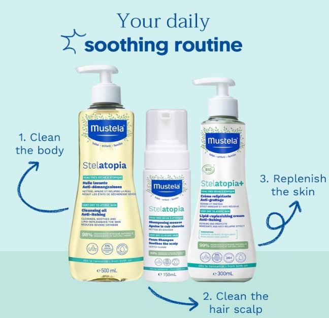 Mustela Stelatopia Cleansing Oil 500ml