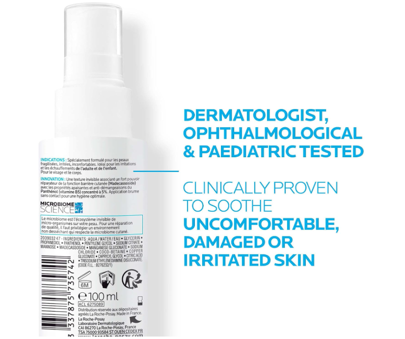 La Roche-Posay Cicaplast B5 Soothing Repairing Spray for Damaged Skin 100ml