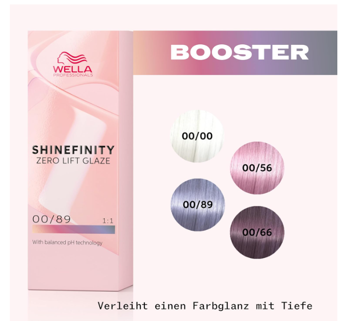 Wella Professionals Zero Lift Shinefinity Glaze 00/89 Blue Booster 60ml