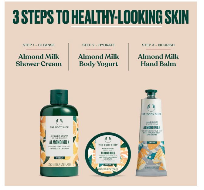 The Body Shop Almond Milk Body Yogurt 200ml