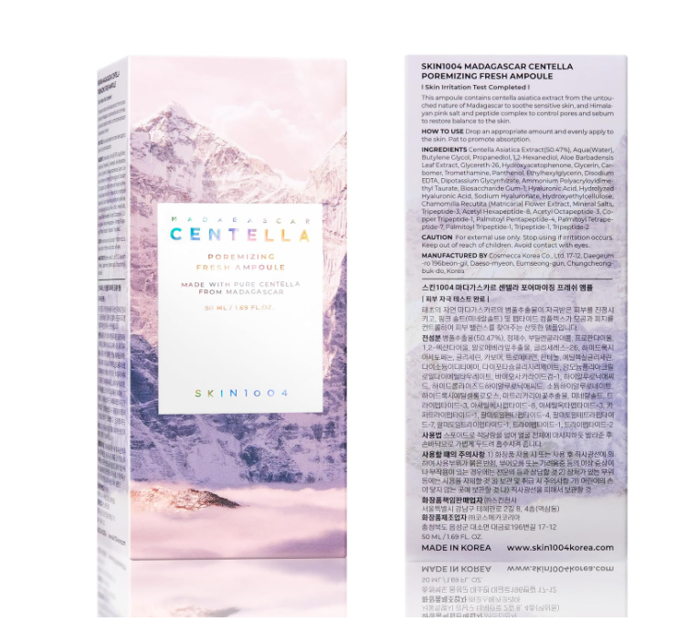 SKIN1004 Madagascar Centella Poremizing Fresh Ampoule 50ml