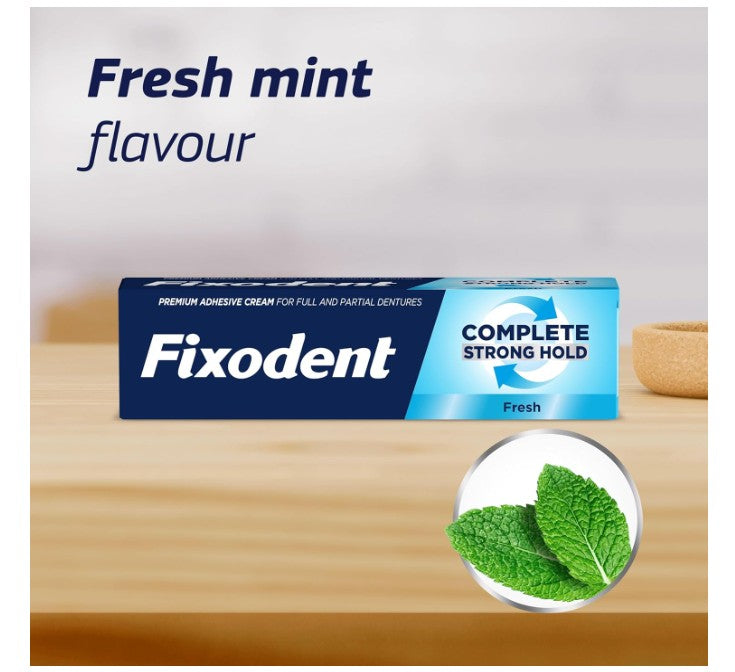 Fixodent Complete Denture Adhesive Cream - Fresh Flavour 70g