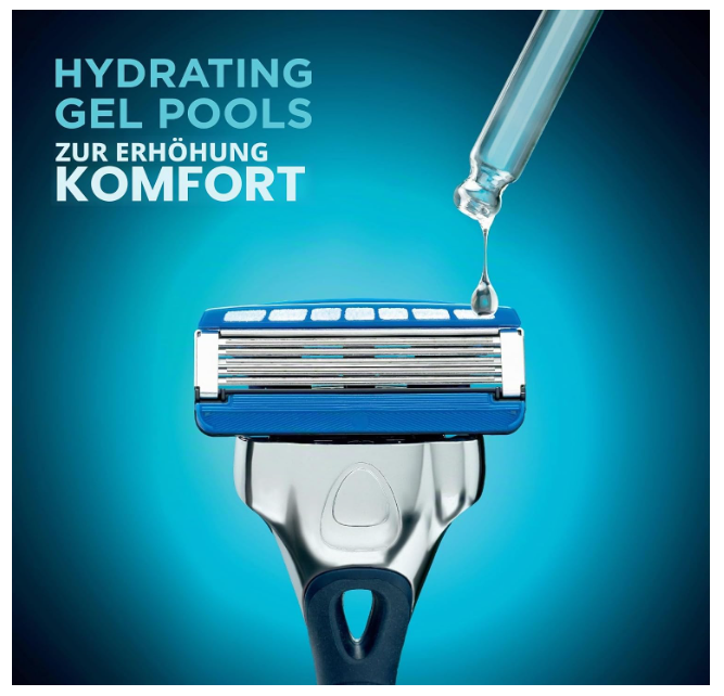 Wilkinson Sword Hydro 5 Ultra Glide Men's Razor Blade Refills 16 Pack