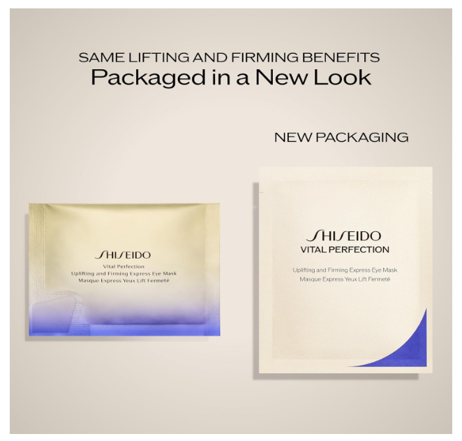 Shiseido Vital Perfection Eye Mask 12pcs