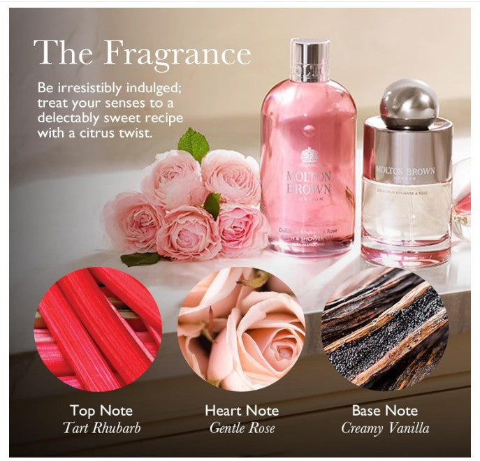 Molton Brown Delicious Rhubarb & Rose Liquid Hand Wash 300ml