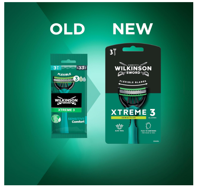 Wilkinson Sword Xtreme 3 Sensitive Men's Disposable Razors 8 Count