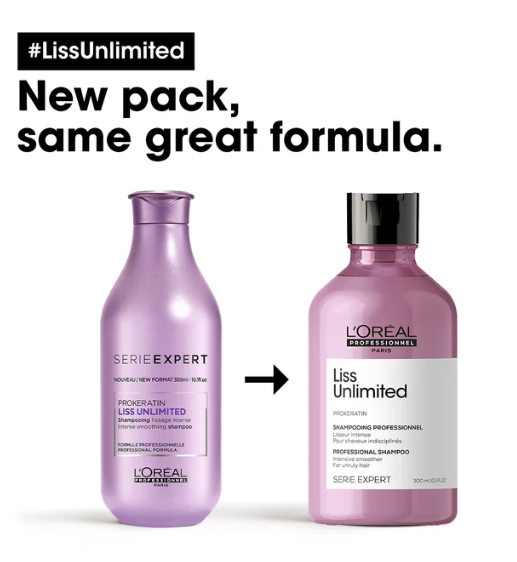 L'Oréal Professionnel Serie Expert Liss Unlimited Shampoo 300ml
