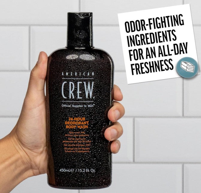 American Crew 24-Hour Deodorant Body Wash Tea Tree 450ml