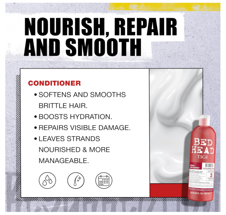 Bed Head by TIGI Resurrection Urban Antidotes Conditioner 750ml
