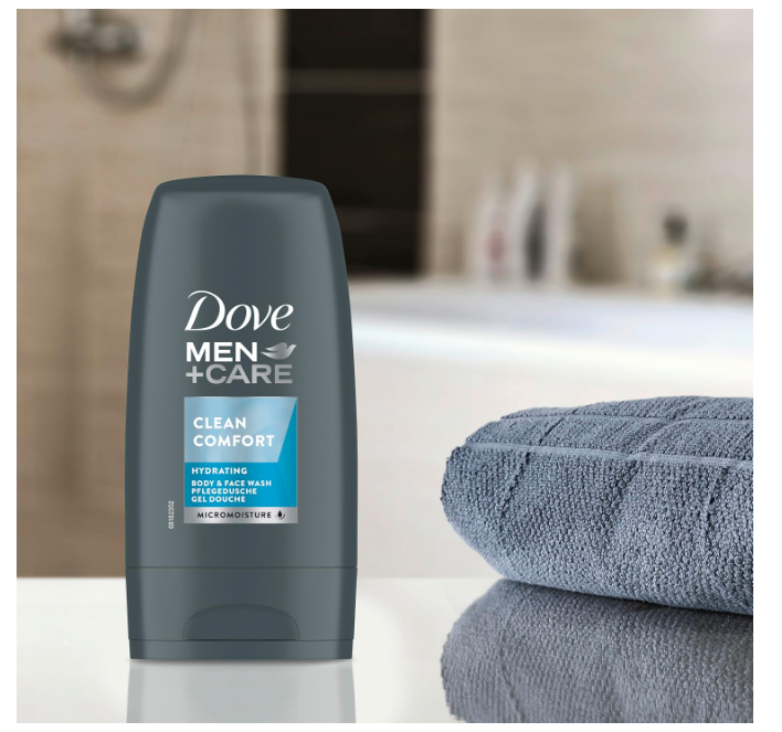 Dove Men+Care Hydrating Clean Comfort Body, Face &amp; Hair Wash