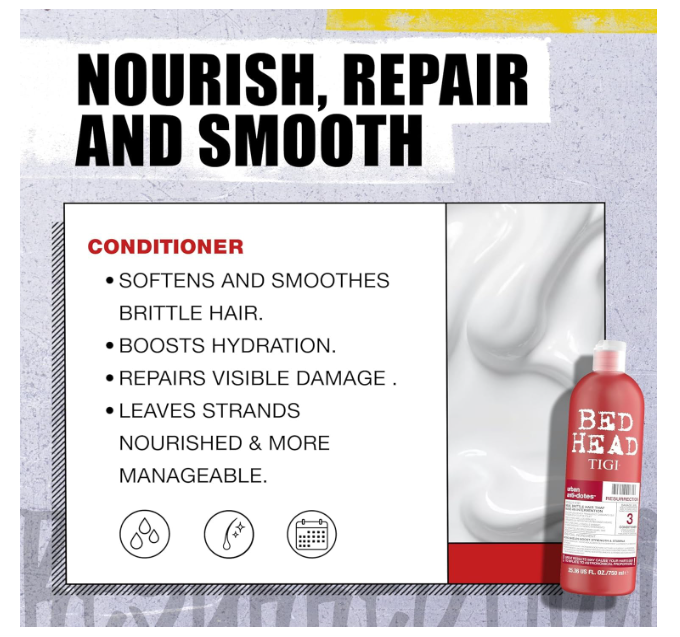 Bed Head by TIGI Resurrection Urban Antidotes Shampoo 750ml