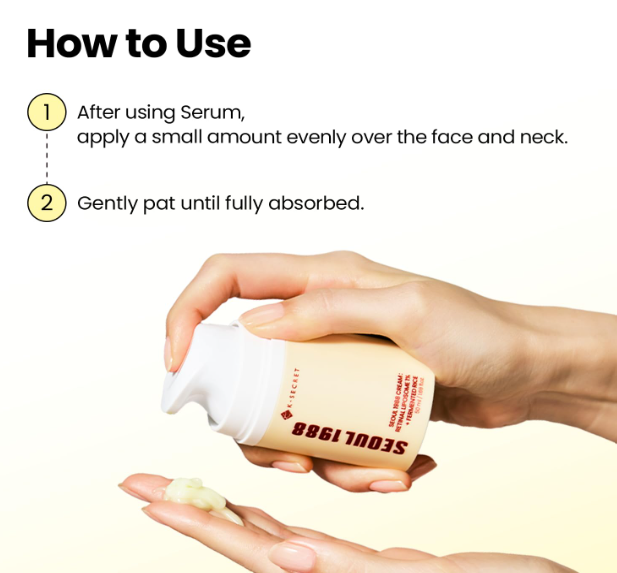 K-Secret Seoul 1988 Cream Retinal Liposome 1% + Fermented Rice
