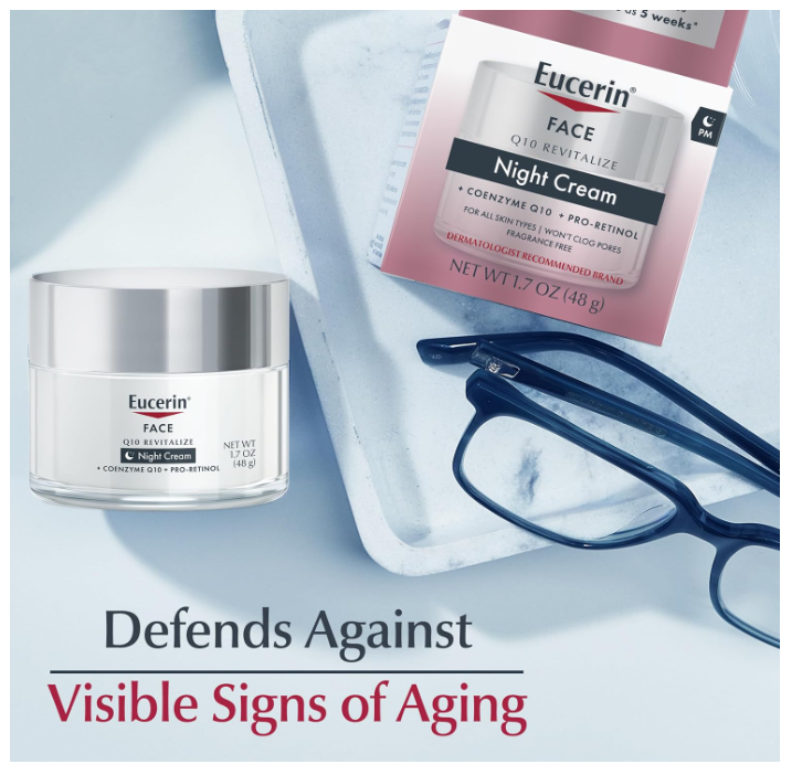 Eucerin Q10 Revitalize Daily Cream 1.7oz – 2-Pack