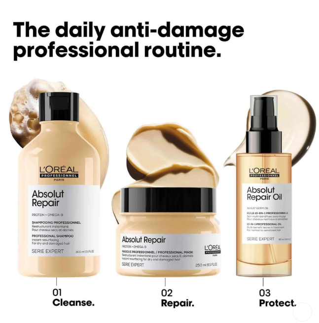 L'Oréal Professionnel Serie Expert Absolut Repair Shampoo 300ml