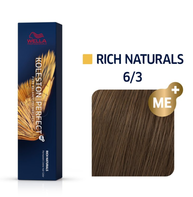 Wella Professionals Koleston Perfect Me+ 6/3 Dark Blonde Gold 60ml