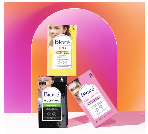 Bioré Deep Cleansing Activated Carbon Clear-Up Strips 6pcs