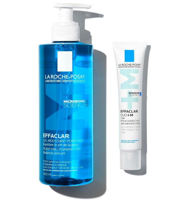 La Roche-Posay Effaclar Purifying Foaming Gel Cleanser for Oily Breakout-Prone Skin 400ml