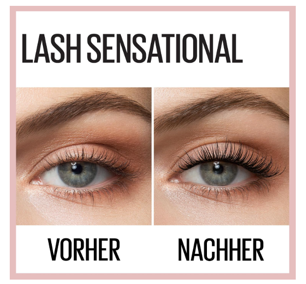 Maybelline New York Lash Sensational Full Fan Effect Waterproof Mascara Black
