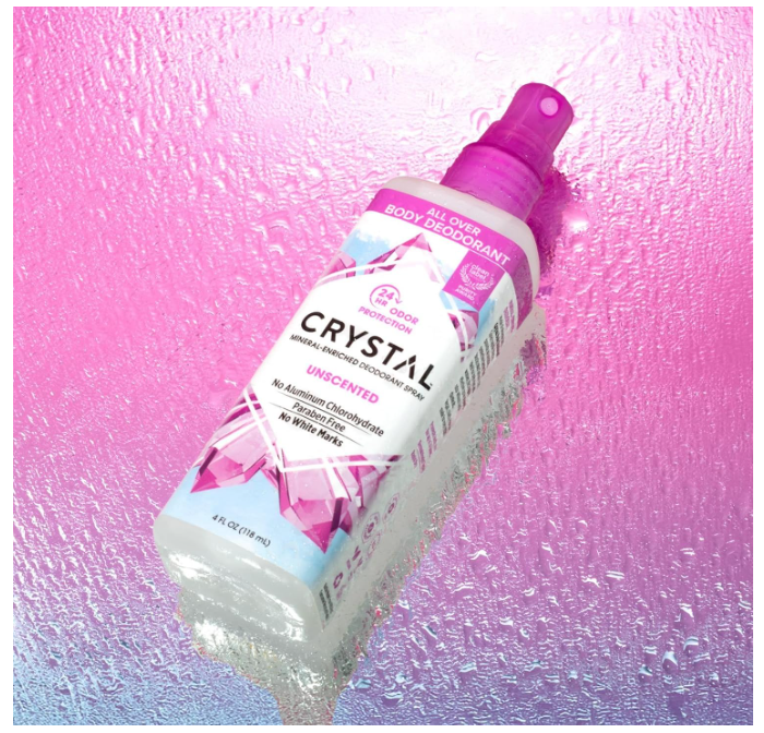 Crystal Essence Mineral Deodorant Spray Unscented 118ml