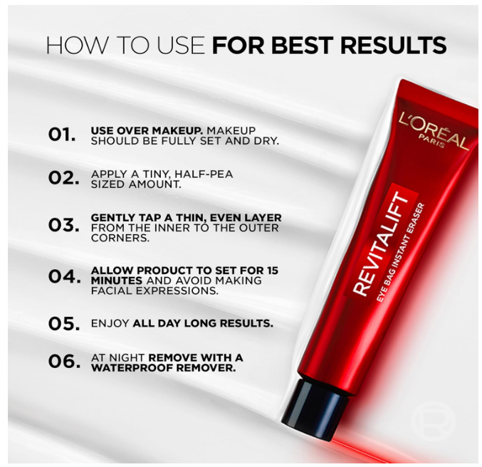 L'Oréal Paris Revitalift Eye Bag Instant Eraser 15ml