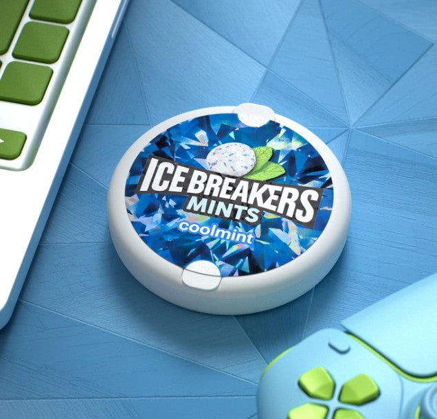 Ice Breakers Sugar Free Mints Coolmint – Pack of 8