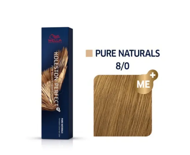 Wella Professionals Koleston Perfect Me 8/0 Light Blonde 60ml – 2 Pack