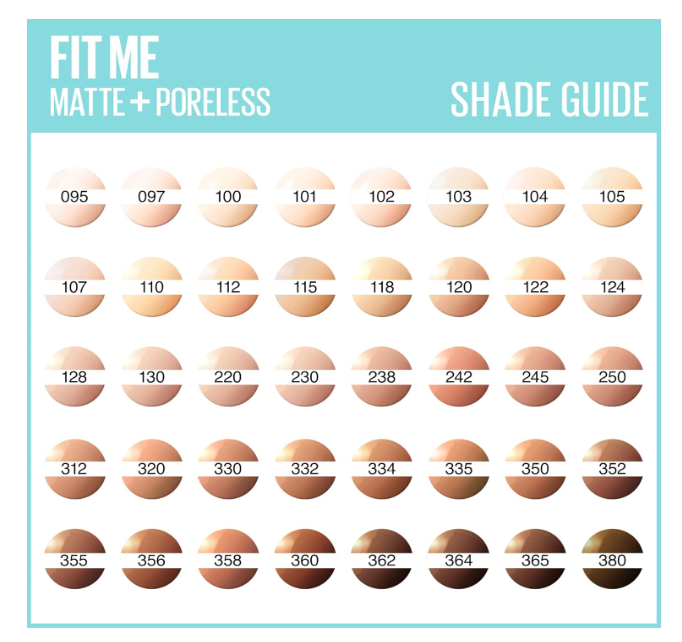 Maybelline New York Fit Me Matte &amp; Poreless Foundation 105 Natural Ivory 30ml
