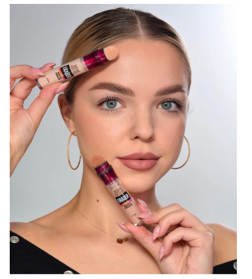 Maybelline New York Instant Concealer with Micro Eraser Applicator No. 04 Honey 6.8ml