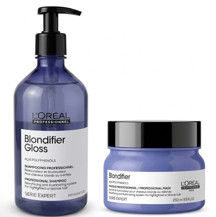 L'Oréal Professionnel Série Expert Blondifier Gloss Shampoo with Acai Polyphenols 500ml