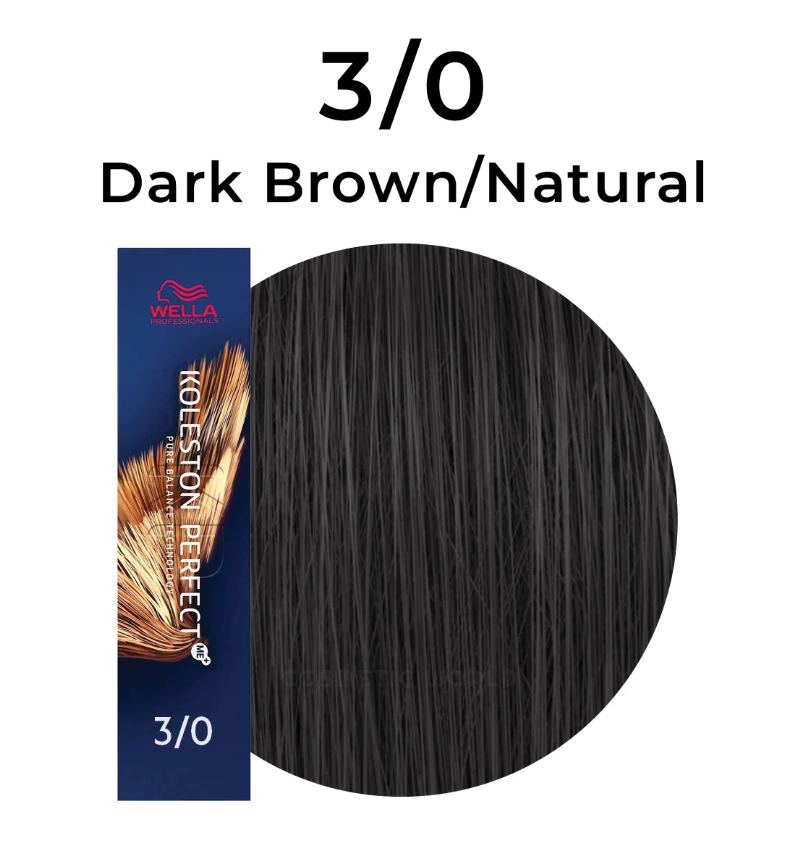 Wella Professionals Koleston Perfect Me+ 3/0 Dark Brown / Natural 60ml