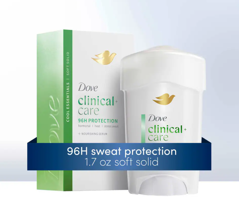 Dove Clinical Care 96H Protection Antiperspirant Deodorant 48g