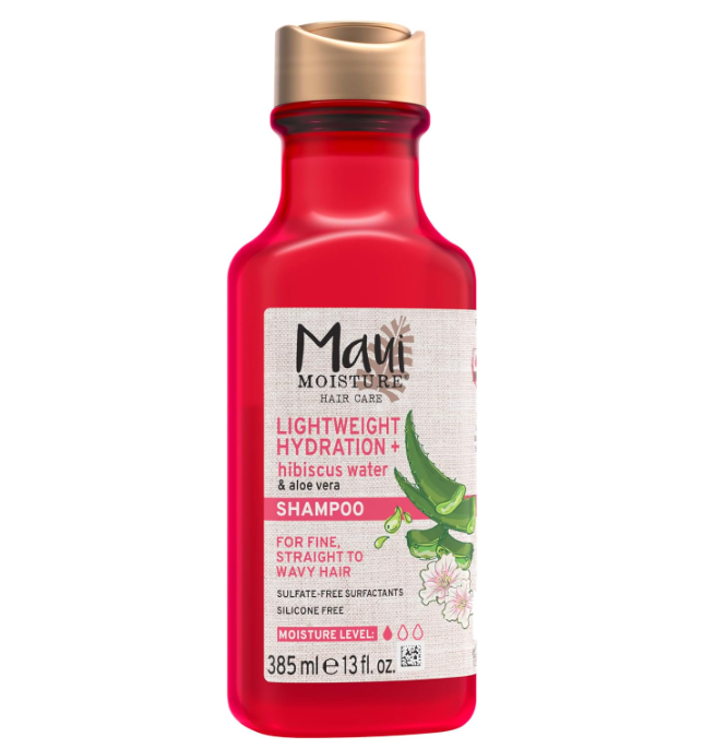 Maui Moisture Lightweight Hydration + Hibiscus Water Shampoo 385ml