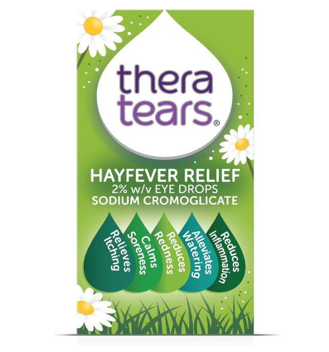 TheraTears Hayfever Relief 2% w/v Eye Drops 10ml