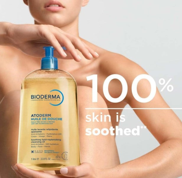 Bioderma Atoderm Gel Douche Ultra-Gentle Daily Cleanser 1L