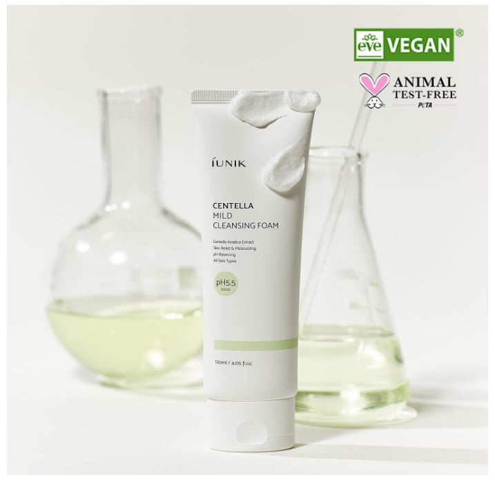 iUNIK Centella Mild Cleansing Foam 120ml