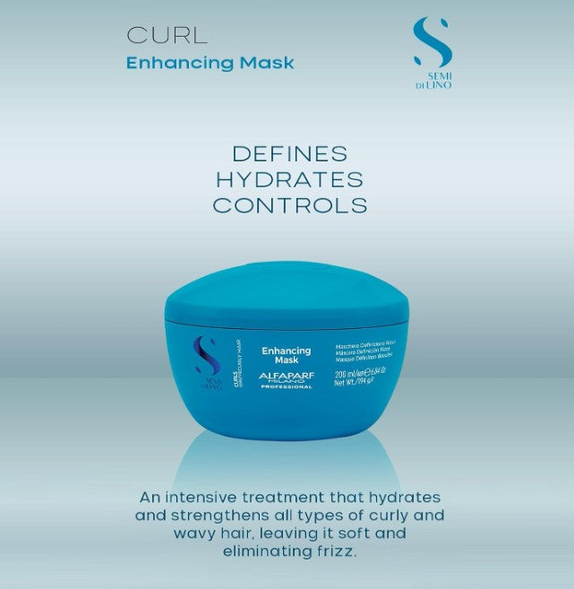 Alfaparf Milano Semi Di Lino Curls Enhancing Mask 200ml