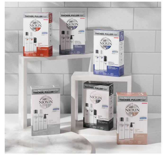 Nioxin System 2 Loyalty Kit 3-Part System 300ml + 300ml + 100ml