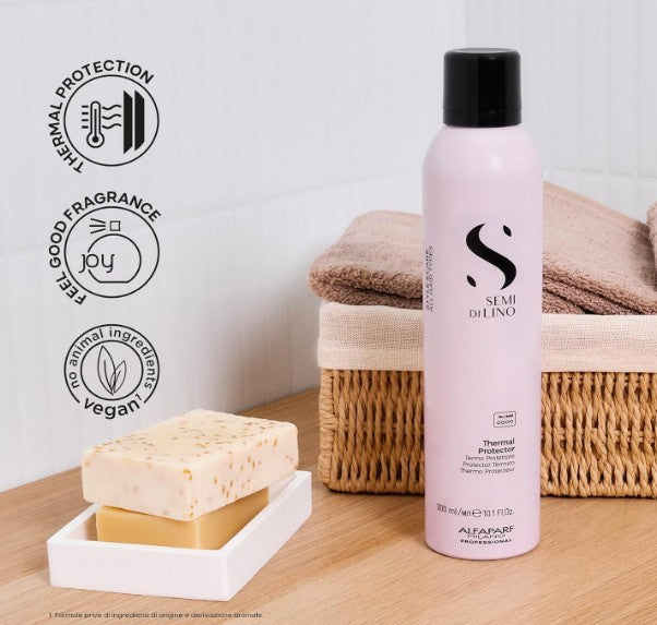 Alfaparf Milano Semi Di Lino Style & Care Thermal Protector – 300ml Volume