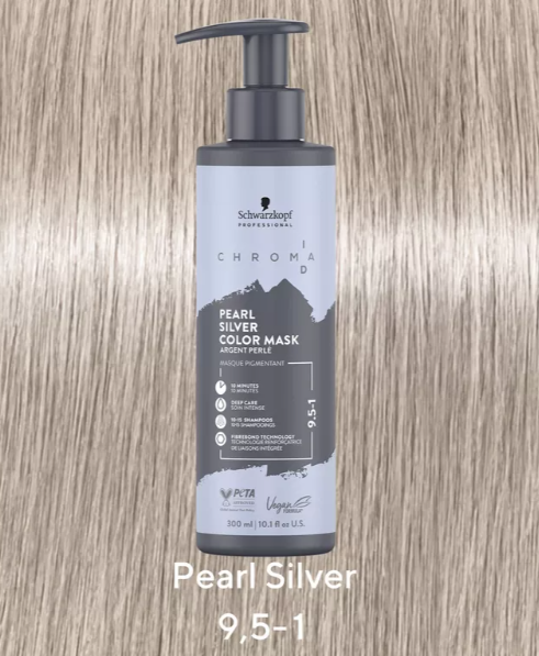 Schwarzkopf Professional Chroma ID Bonding Colour Mask 9.5-1 Pearl Silver 300ml