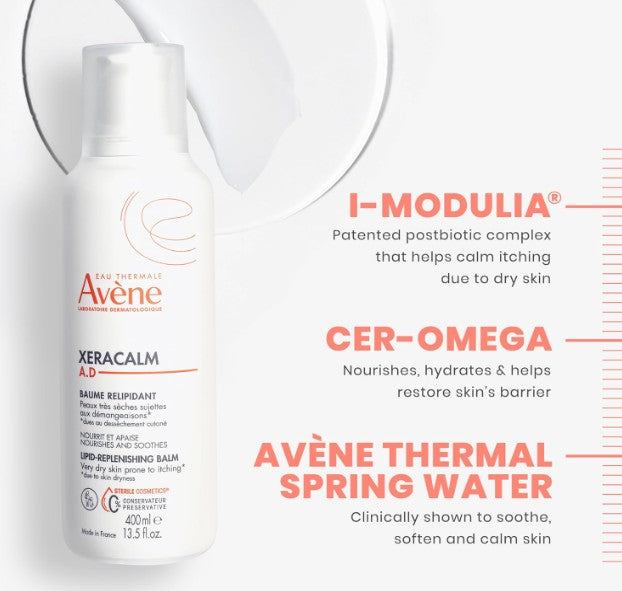 Avène XeraCalm A.D Lipid-Replenishing Balm 400ml