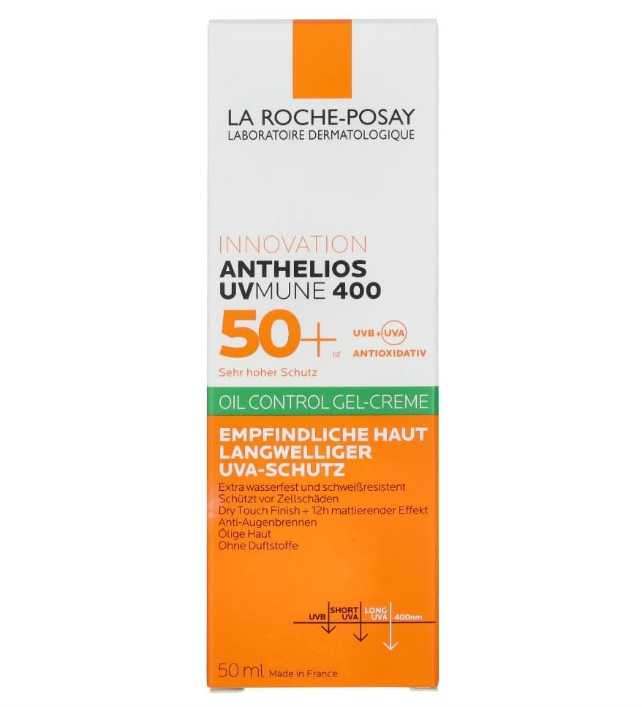 La Roche-Posay Anthelios UVmune 400 Gel-Cream Oil Control SPF50+ Fragrance Free 50ml