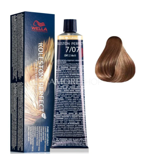 Wella Professionals Koleston Perfect Me 7/07 Brown Natural Blonde 60ml